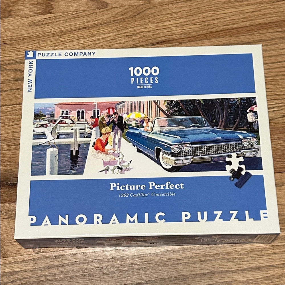 New York Puzzle Company Picture Perfect 1000 piece Puzzle  *New in box